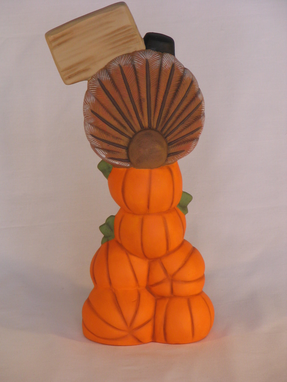 Turkey on Pumpkin Stack