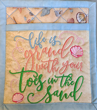 Summer Potholder - Life is Grand