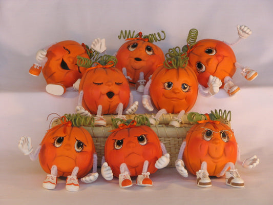 Punkies Character Pumpkin Set