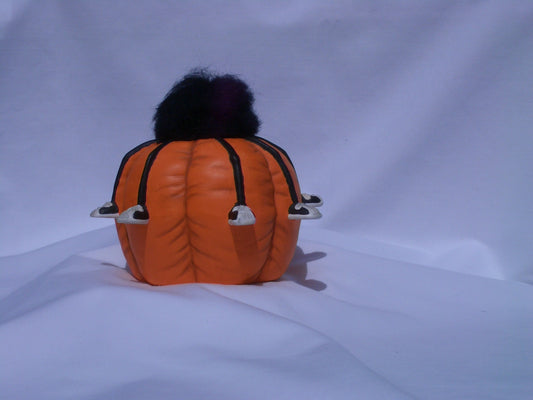 Halloween Pumpkin with Spider on Top