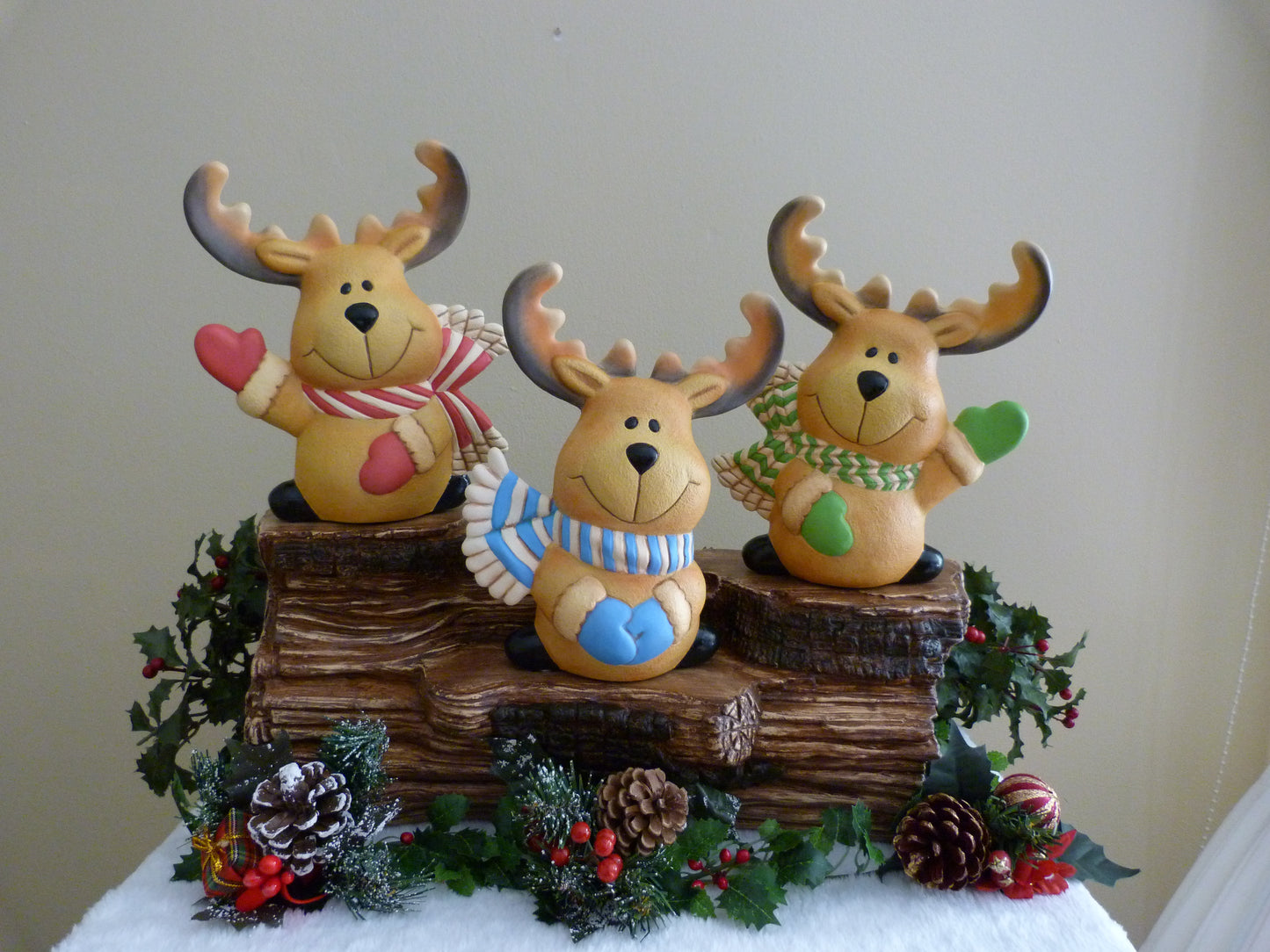 Holiday Reindeer Set - 3 Reindeer