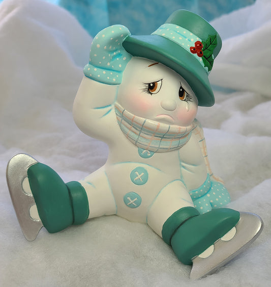 Snowman with Ice Skates