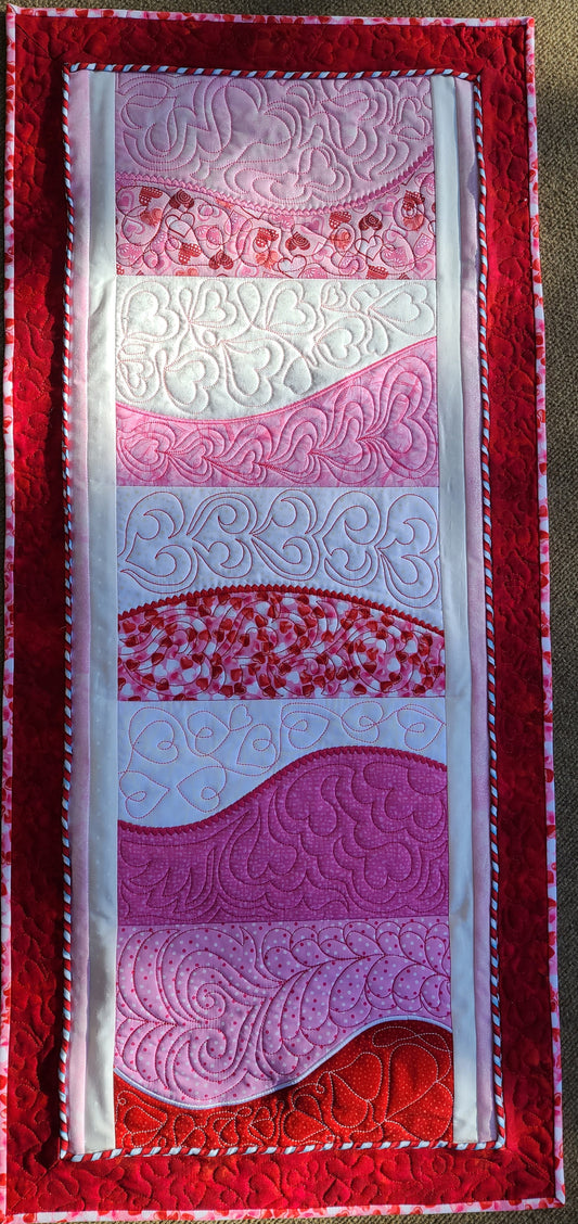 Valentine Embroidered Wall Hanging